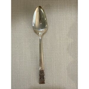Oneida Community Silver Plate Coronation Dessert Spoon Silverplate EUC